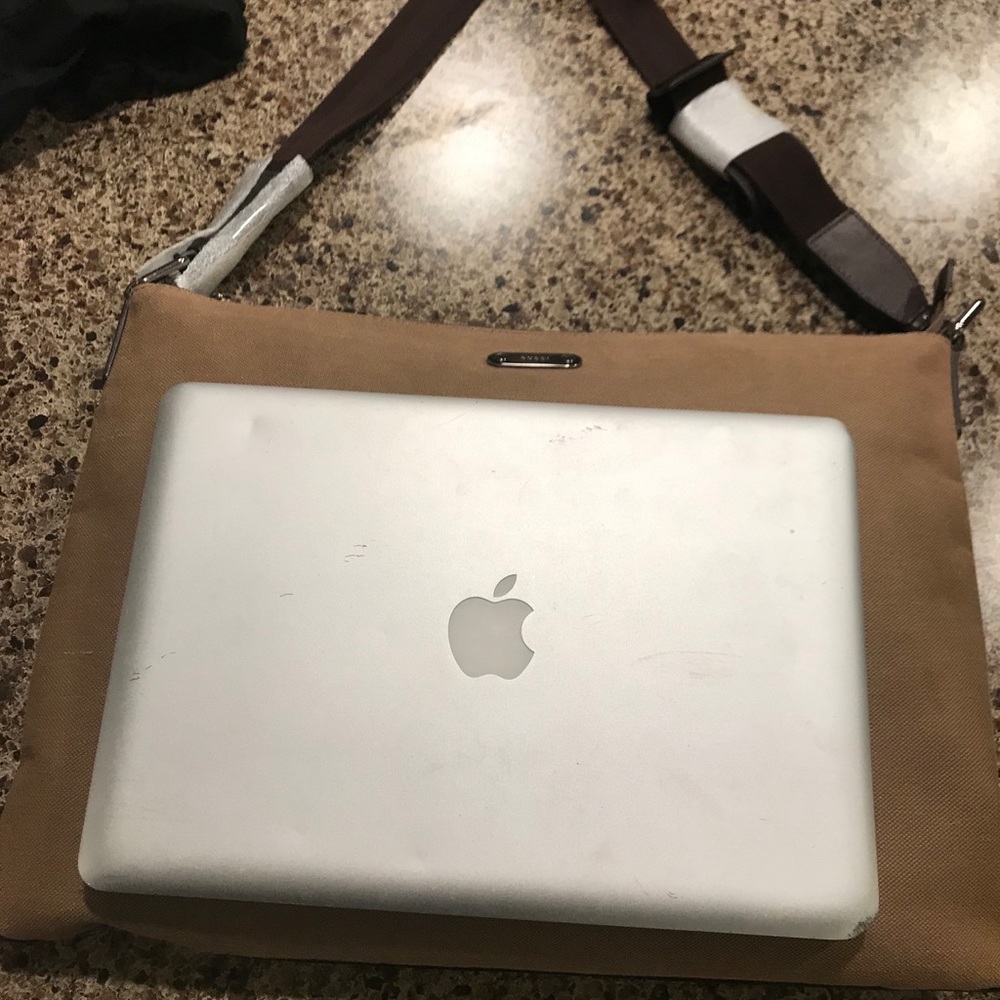 Gucci messenger canvas shoulder bag - Picture 3 of 9
